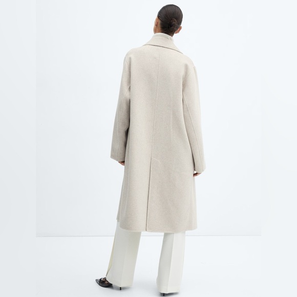 Mango Wool Coat New - Picture 6 of 8